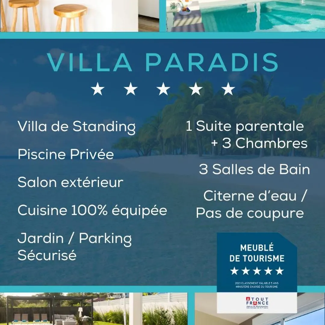 Lagon Paradis - 6 Villas Individuelles Avec Piscine Ou Jacuzzi - Loc Voiture Cabriolet Ou Suv Ле-Гозье