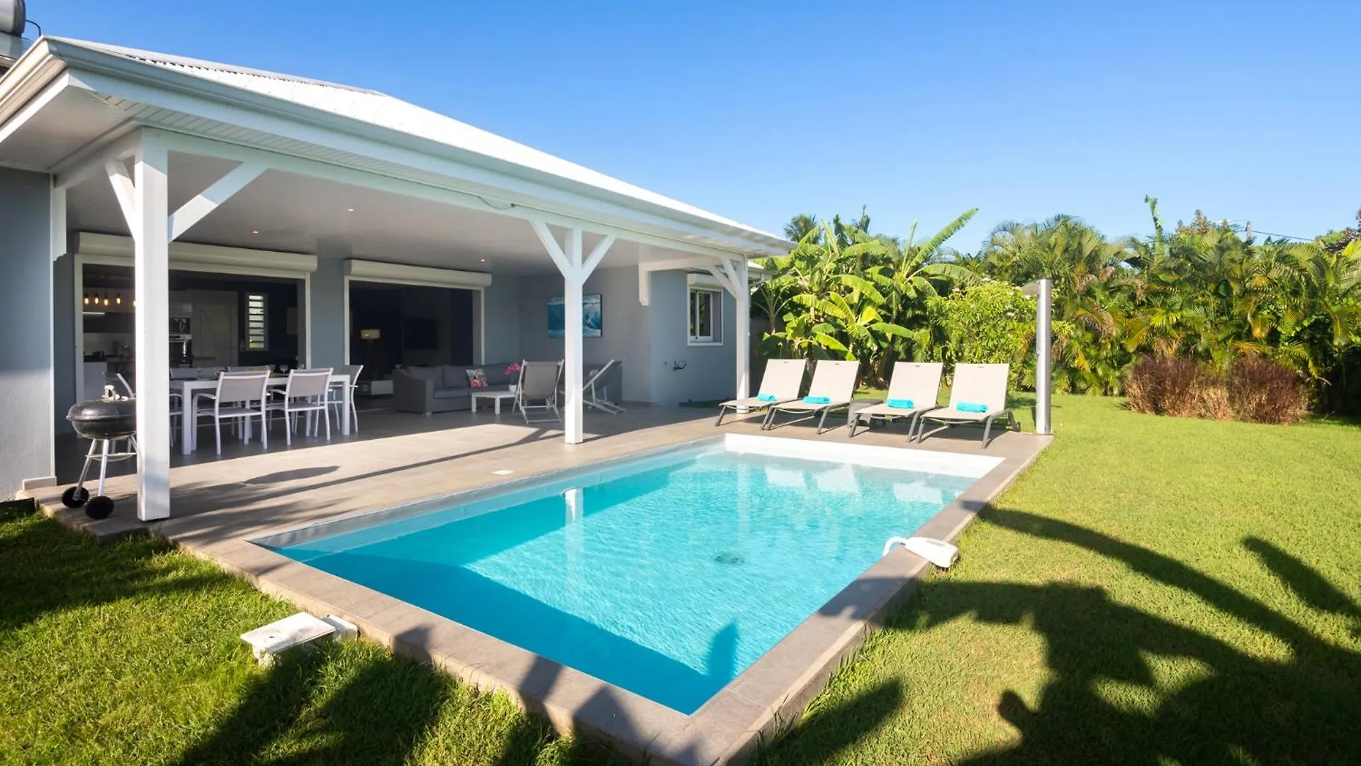 Lagon Paradis - 6 Villas Individuelles Avec Piscine Ou Jacuzzi - Loc Voiture Cabriolet Ou Suv Ле-Гозье