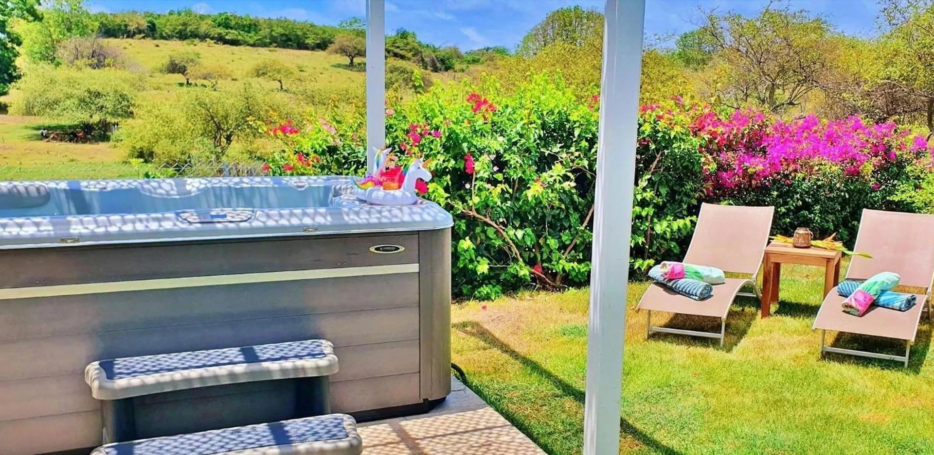 Lagon Paradis - 6 Villas Individuelles Avec Piscine Ou Jacuzzi - Loc Voiture Cabriolet Ou Suv Ле-Гозье