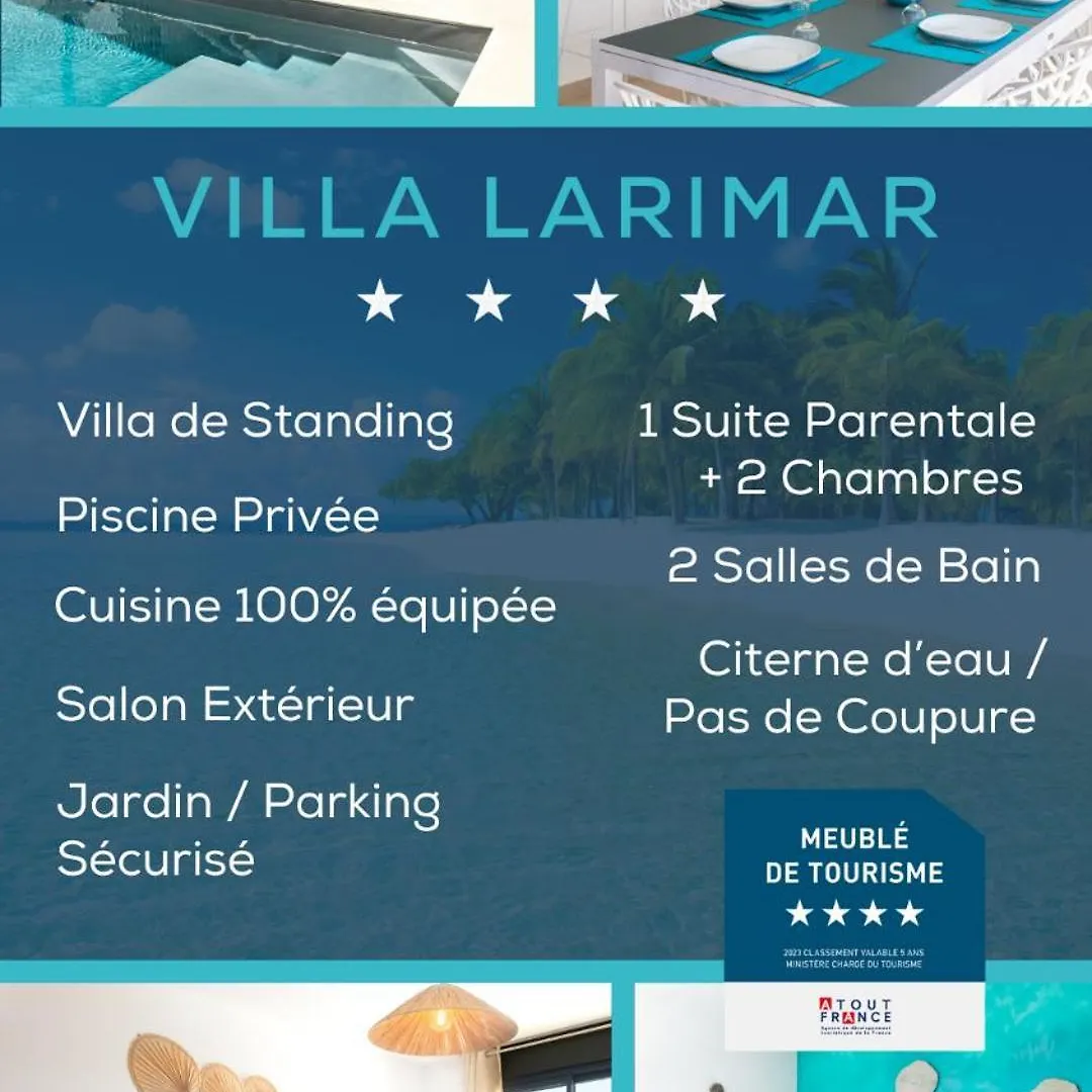 Lagon Paradis - 6 Villas Individuelles Avec Piscine Ou Jacuzzi - Loc Voiture Cabriolet Ou Suv Le Gosier  0*, Le Gosier (Grande-Terre)